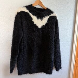 Forever 21 fuzzy bat sweater